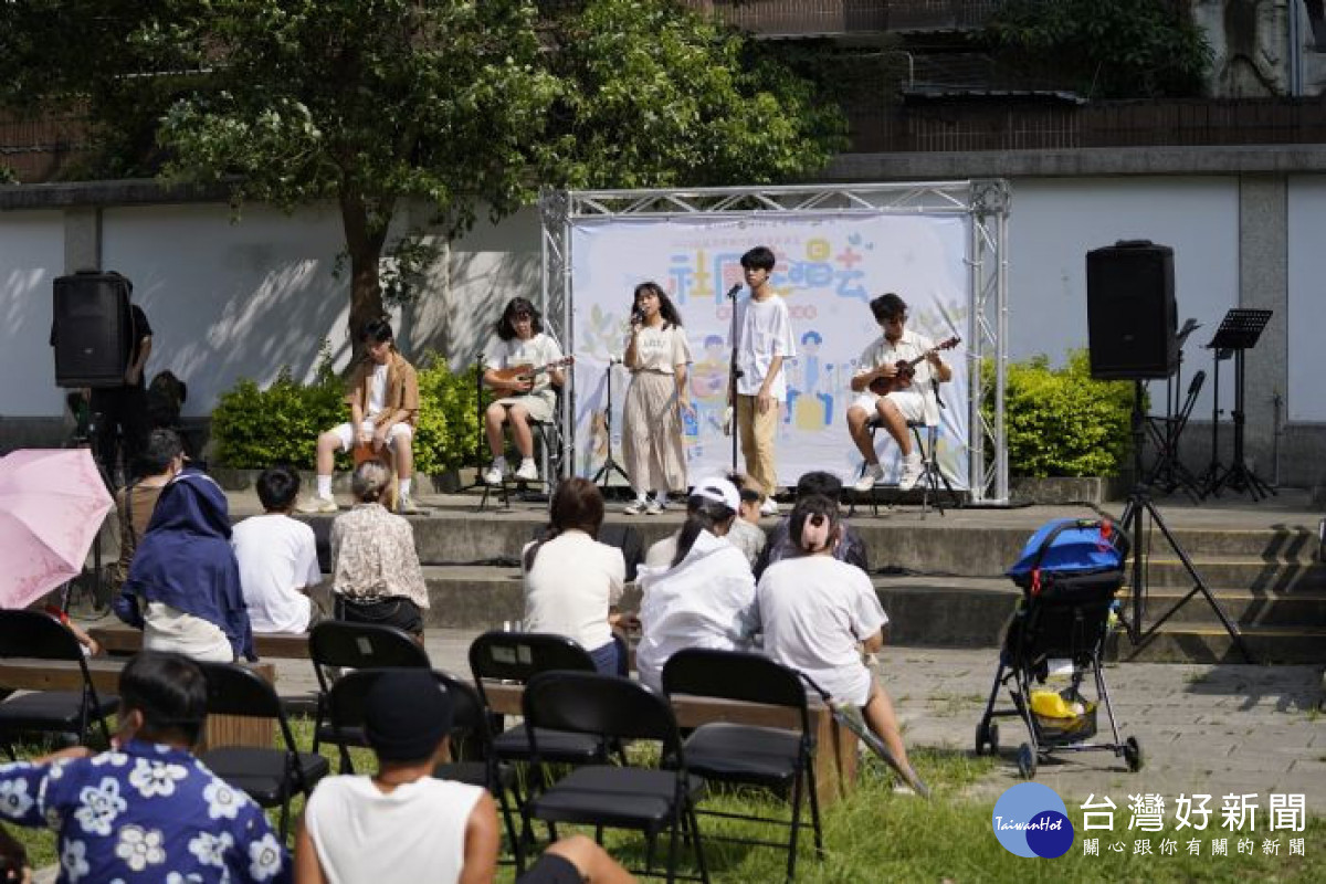 桃市青年局首辦跨校音樂成果發表，17校社團熱情走唱演出。