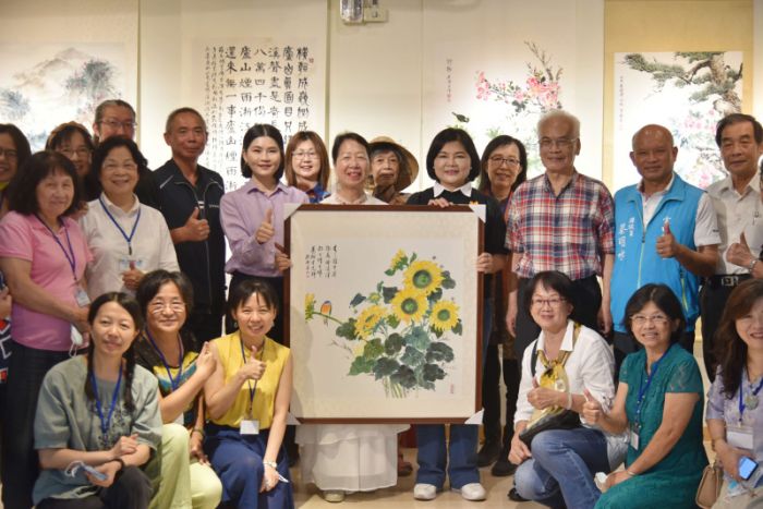 臺中華藝女子聯展 雲林文觀處展覽館展出