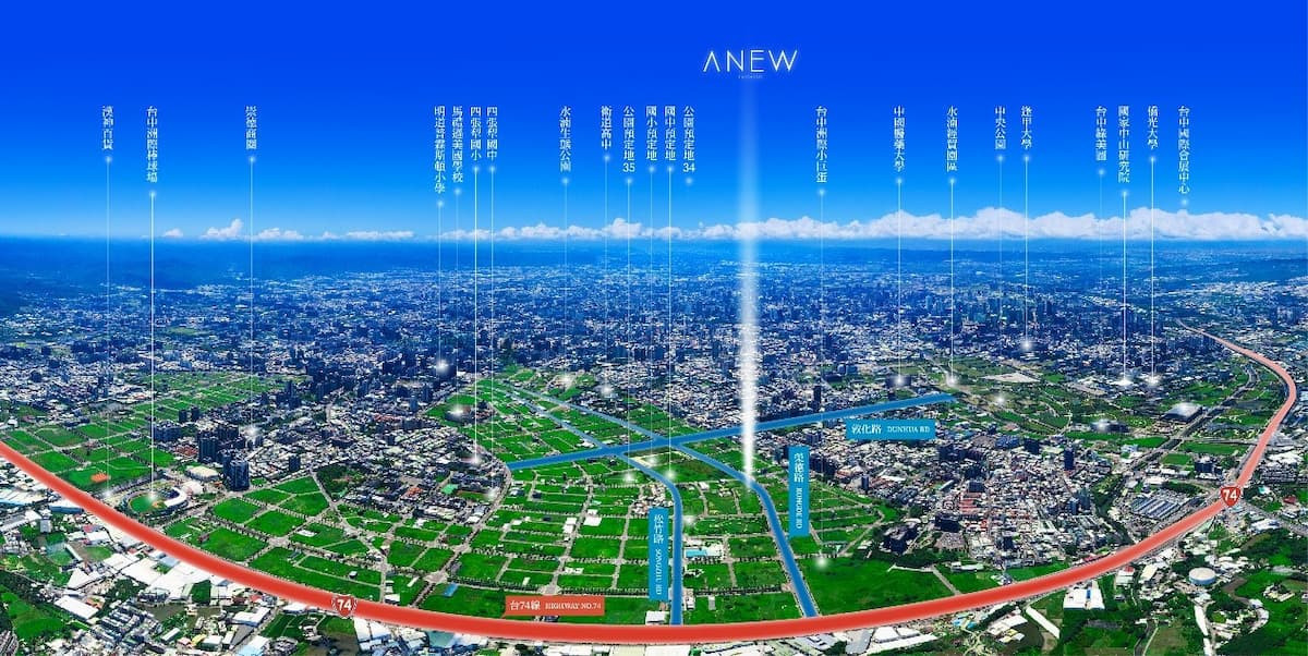 14期重劃區廣達120萬坪,為台中市最大重劃區。