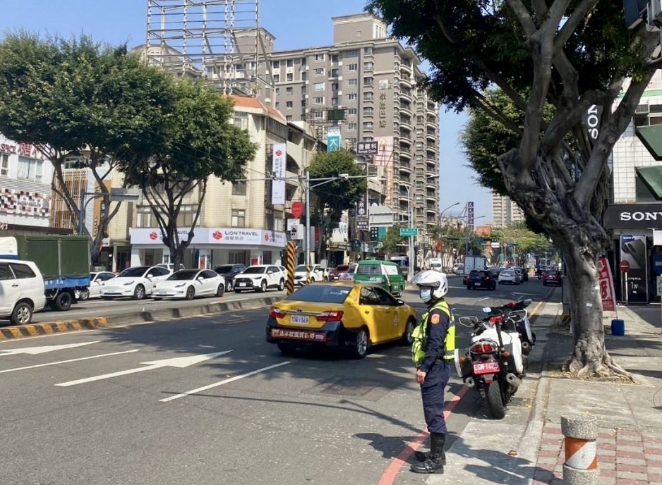 ▲圖說：端午節將屆，中市警局針對易塞車路段預先規劃義交與警力 （圖／台中市政府提供）