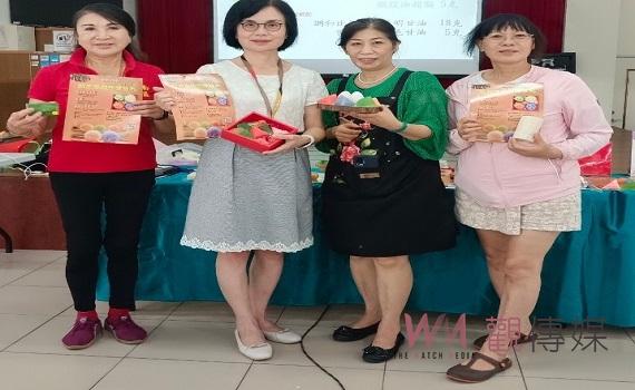 靜心生技教導區里婆婆媽媽做精油皂 開創職場「第二春」