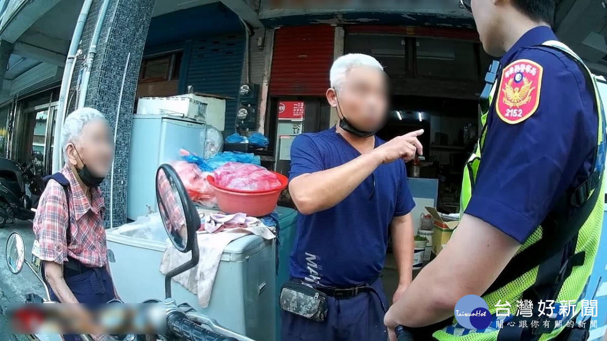 8旬老婦賣菜迷途　竹南警關懷協助安全返家