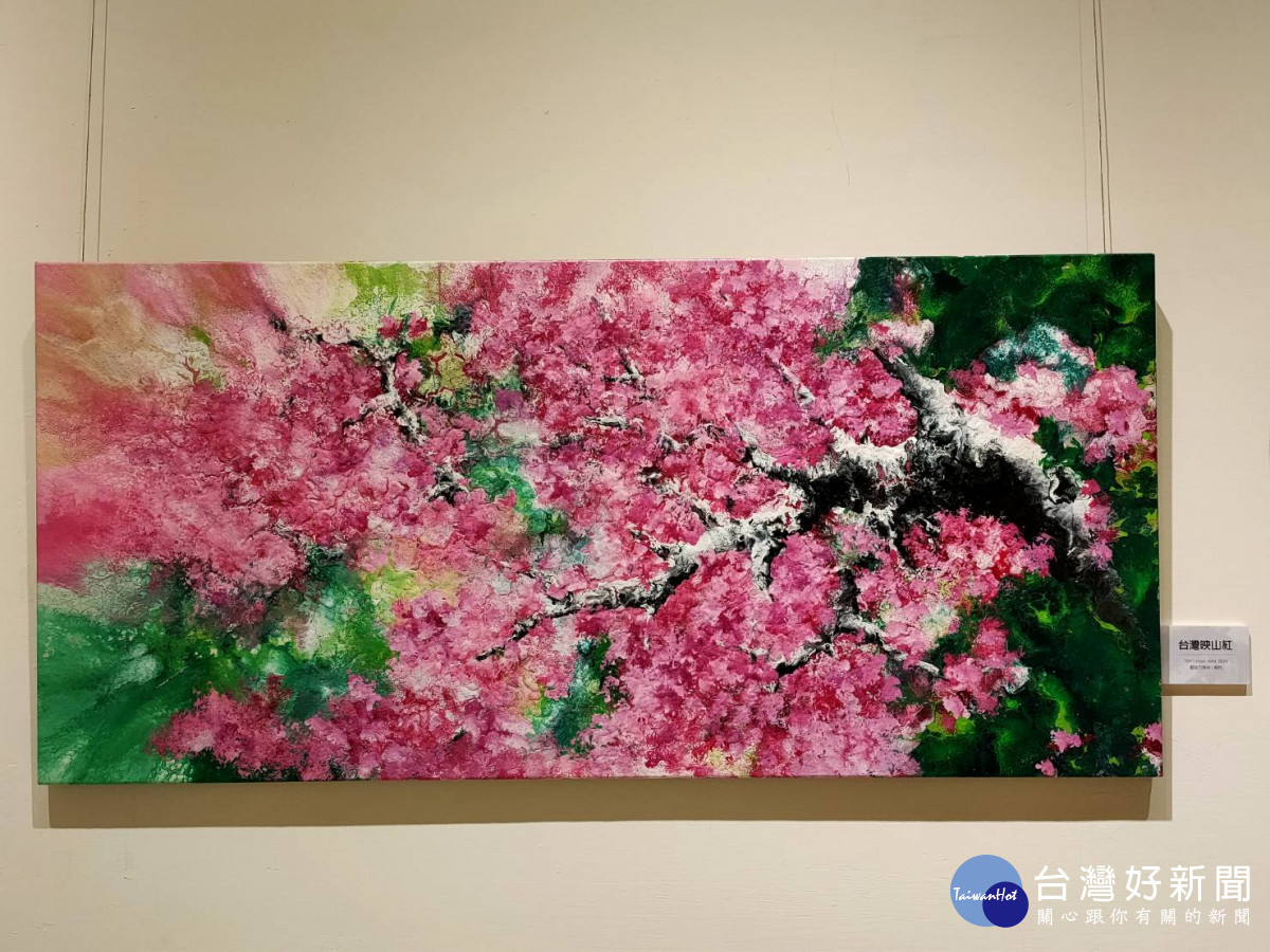 陳炳臣創作。圖/記者鄧富珍攝