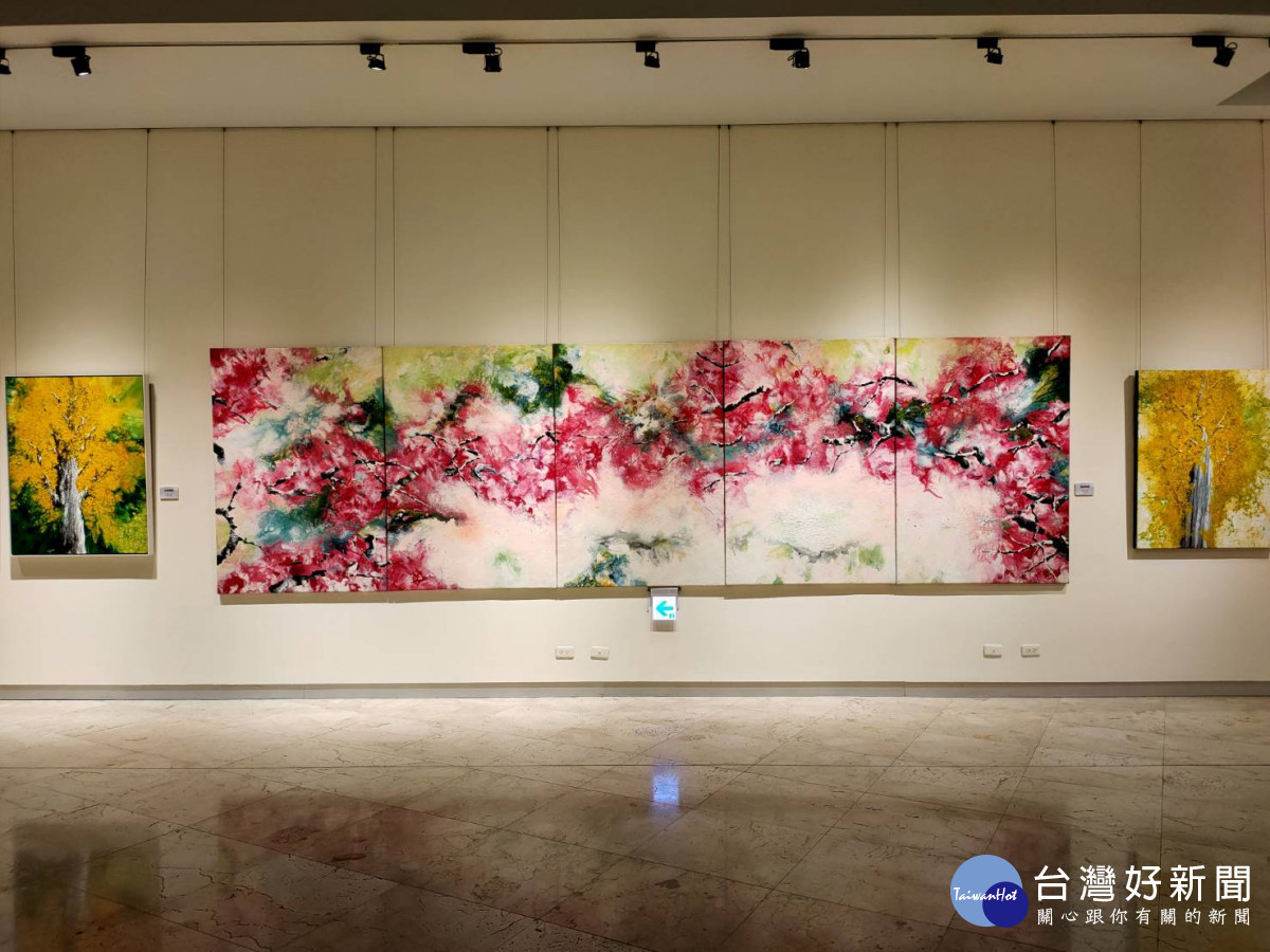 陳炳臣創作。圖/記者鄧富珍攝