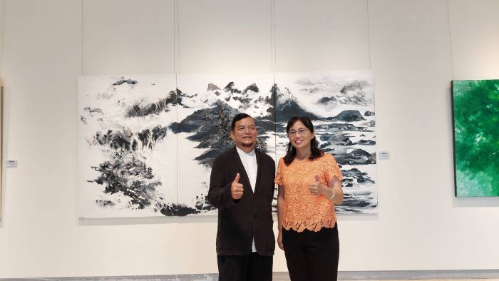 陳炳臣天長地久創作個展 展現人與大自然相容相惜的東方哲學思想