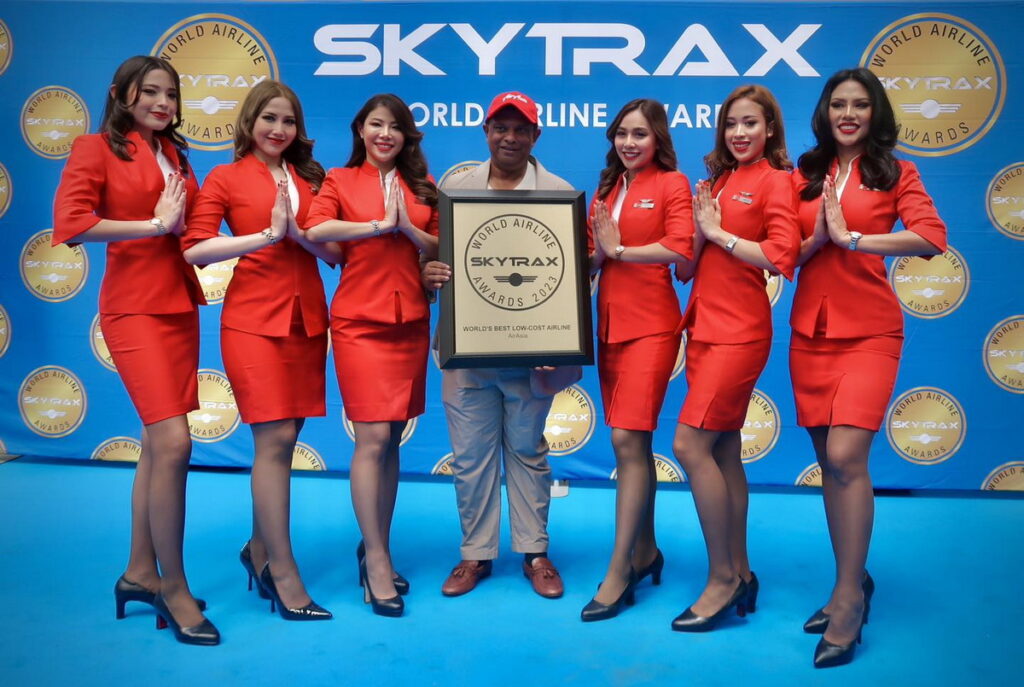 連續14次!AirAsia獲Skytrax世界最佳低成本航空