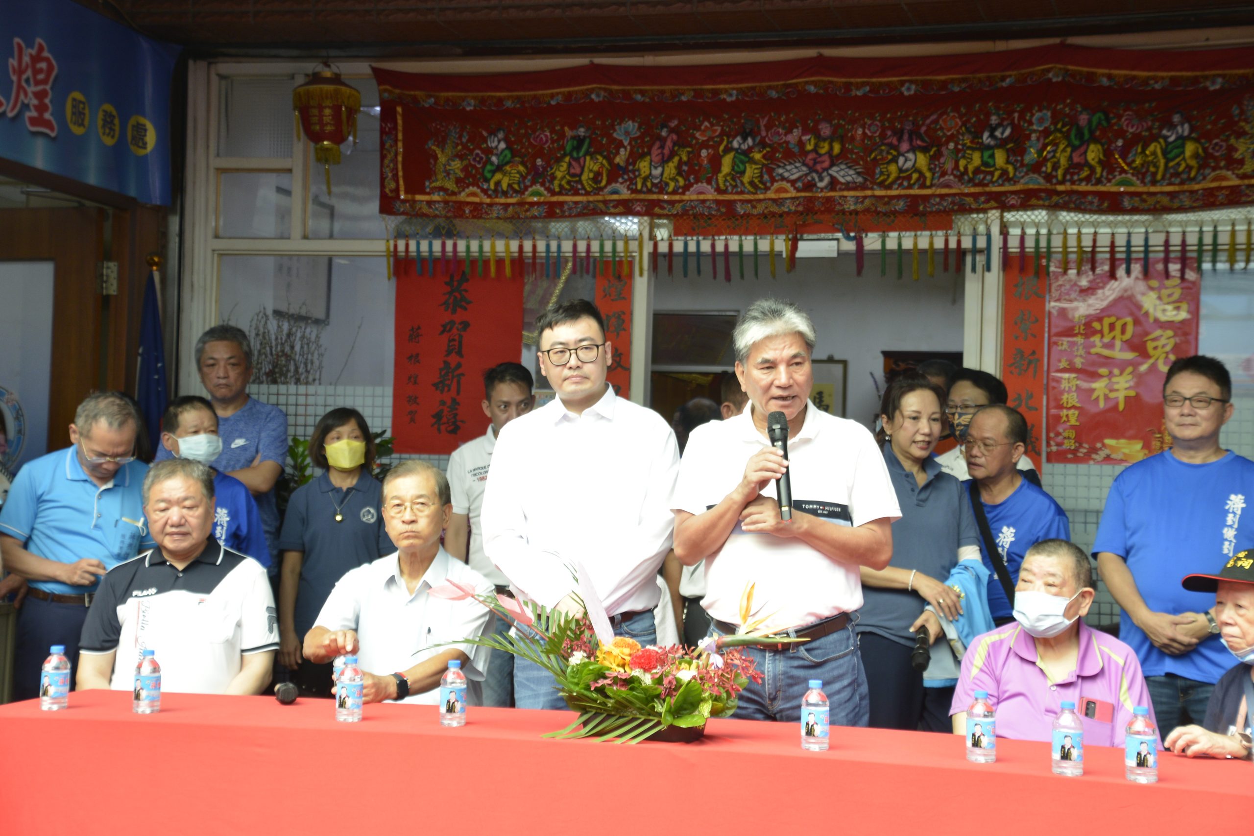 新北議長蔣根煌長子蔣欣璋 披藍營戰袍參選立委