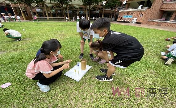 夏至立竿不見影 蘭潭國小體驗大自然現象