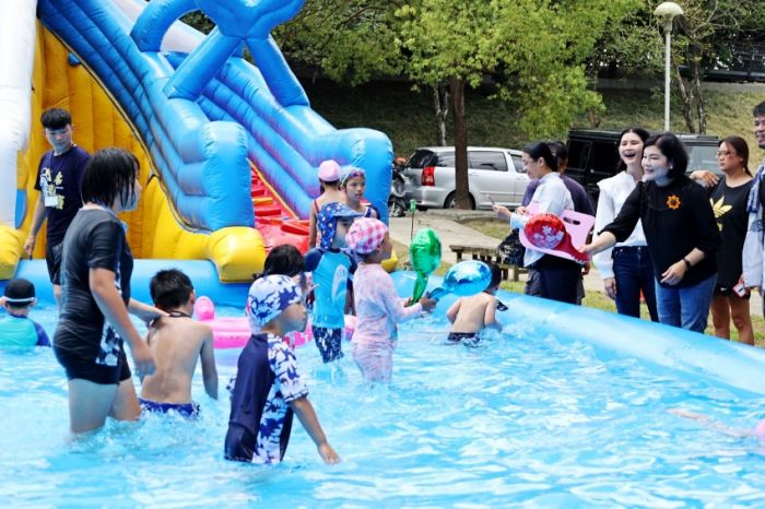 北港道頭文化園區玩水好去處 城堡水樂園歡樂過端午