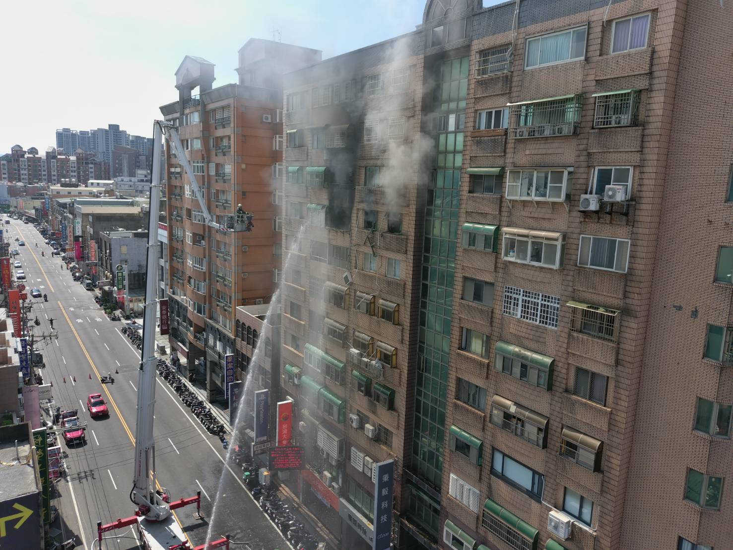 竹北瓦斯加壓站壓力異常 多處外洩與住宅火警