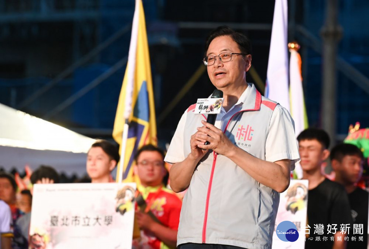 張市長致詞表示,透過閩南文化節讓桃園成為展示閩南文化的最好櫥窗。