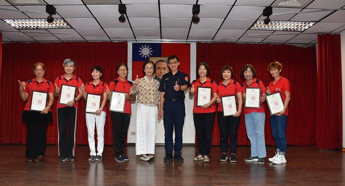 三民二分局辦理志工常年暨警政類特殊訓練 表揚績優志工