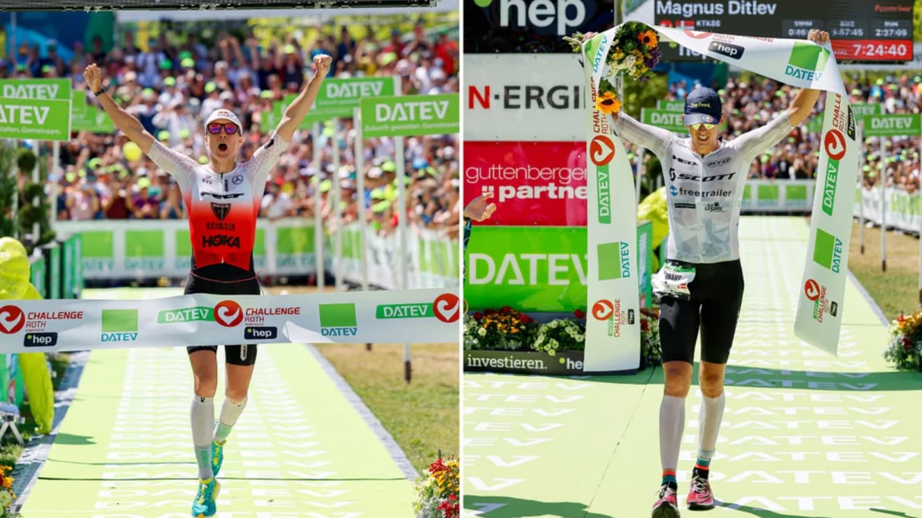 Daniela Ryf和Magnus Ditlev，是本屆 2023 Challenge Roth 最大贏家！