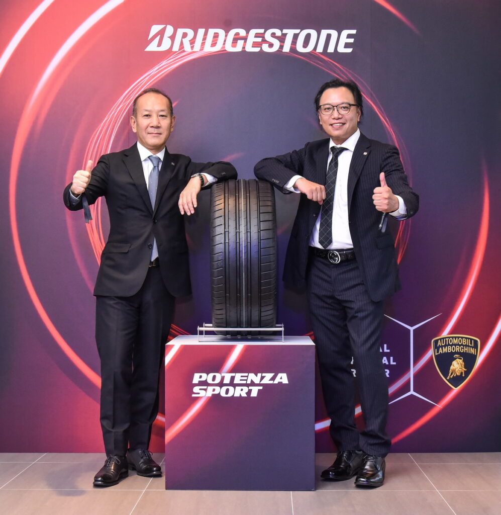 Lamborghini發表極具代表性的新世代油電超跑Revuelto之際,同樣再次攜手日本普利司通成為合作夥伴,以客製化Potenza Sport徹底釋放其超強性能(日本普利司通提供)