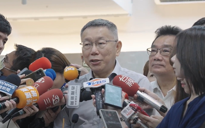 行程黏柯文哲遭撻伐 綠營基層:下架高嘉瑜力挺吳欣岱 322 民眾黨總統參選人柯文哲。(民眾黨提供)