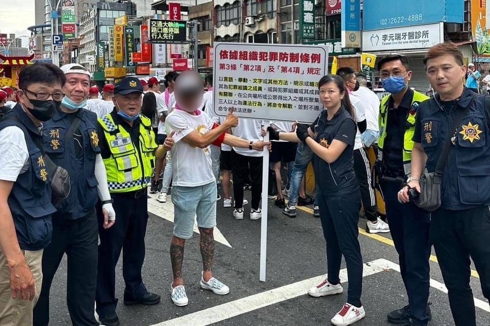 嚴禁幫派藉廟會造勢  淡水警強力約制告誡