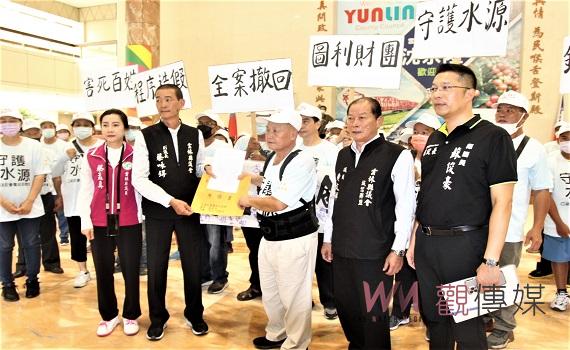 反變電站自救會前往議會請願 要求監督縣府撤銷同意建置