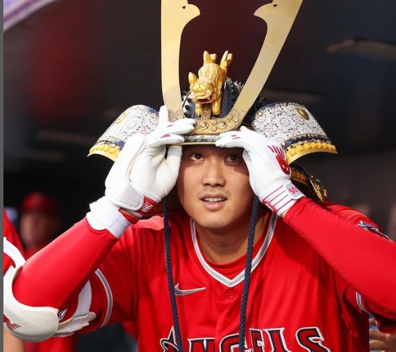 「天使」武士盔甲加持!大谷翔平又開轟 獨居全壘打王