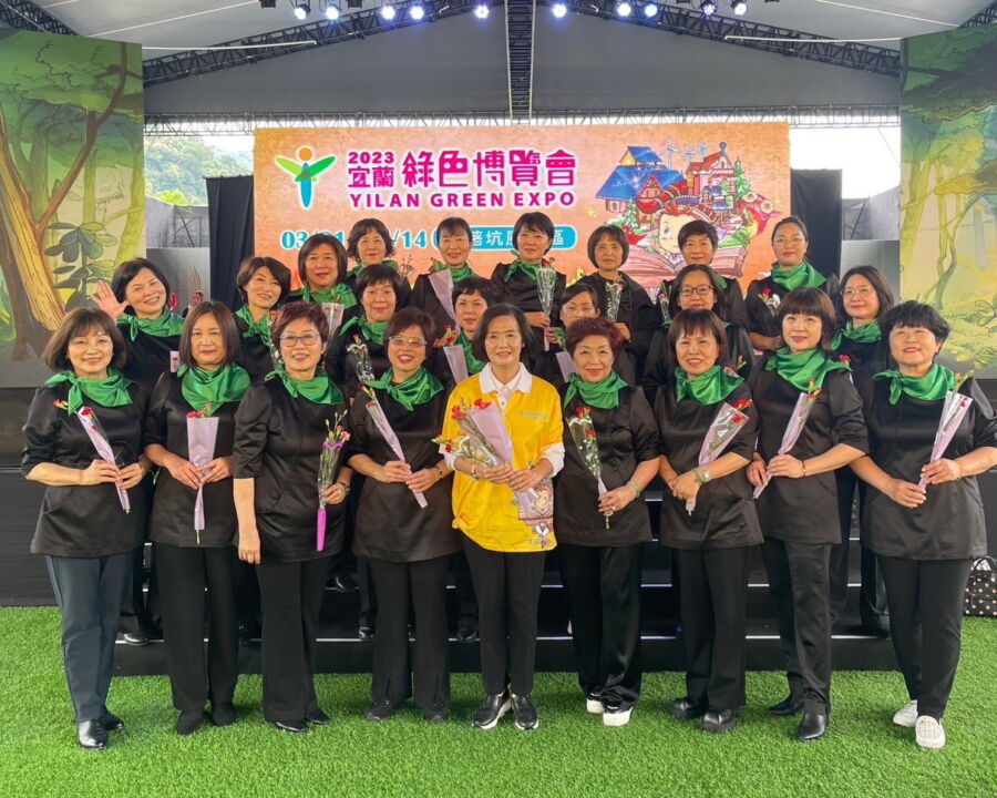 圖/仰山合唱團盼用歌聲做國民外交,這次為了參與日本交流的演出,特安排在五月的綠博的演練外,更加入新動作。(圖/仰山合唱團提供)