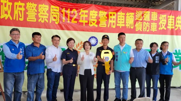 屏東縣府新購警用車輛 打造屏東希望城市治安更進步