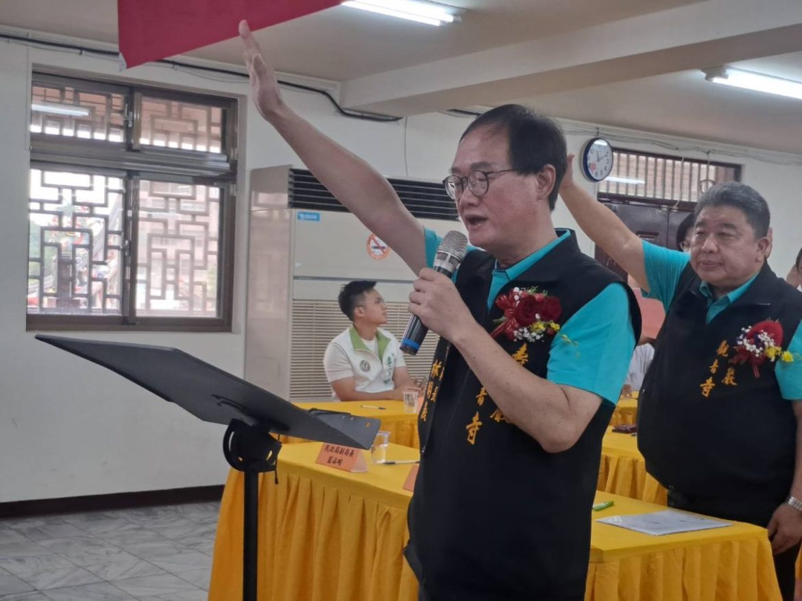 壽山巖觀音寺董事長林明義履新 承諾發揚觀音佛祖慈悲濟民精神