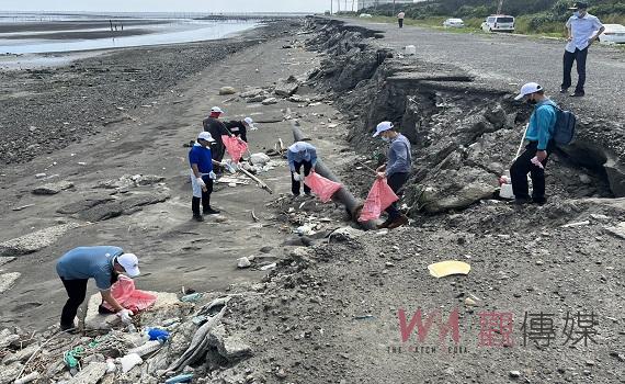 守護海岸線 台塑淨灘清出逾800公斤垃圾