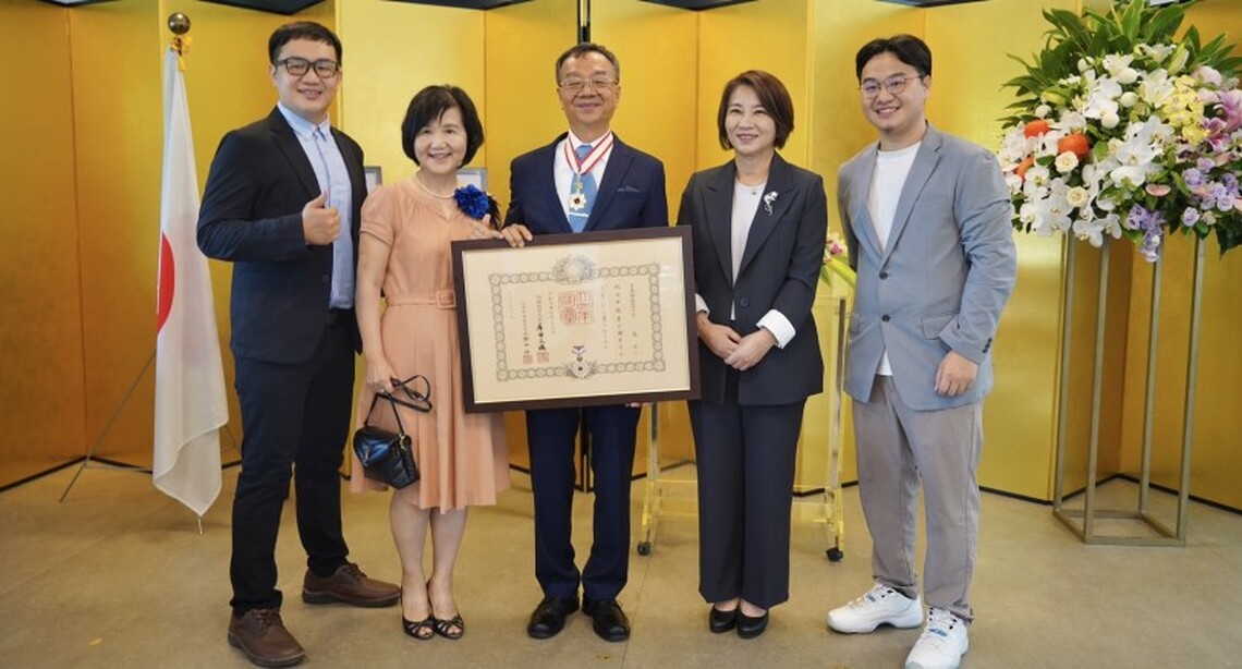 屏東科大名譽教授丁澈士 28日獲日本政府贈勳
