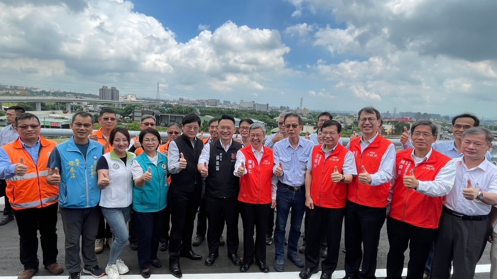 陳建仁院長宣布已完成的台66線東行進入國3北上入口系統交流道將於112年6月30日上午10時開放通車（圖：交通部高公局）