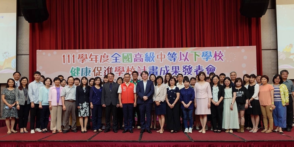 全國超過4,000所健康促進學校 112年16縣市92所學校參加競賽（圖：衛福部國健署）