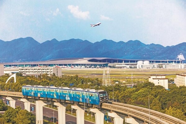 新華絲路:重慶渝北區打造空中陸海新通道 國際航空新樞紐