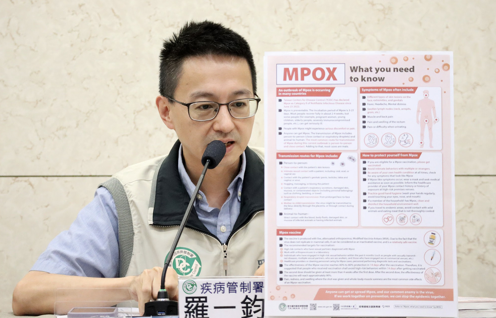 猴痘疫情不退!疾管署急了 下週新增「三類人」開打猴痘疫苗 376 猴痘疫情不退!疾管署急了 下週新增「三類人」開打猴痘疫苗 375