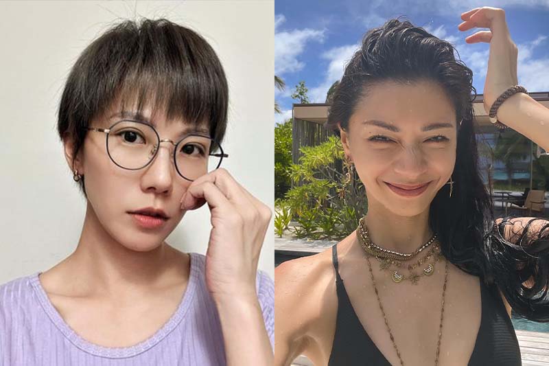 大牙周宜霈(左)、郭源元（右）。圖／翻攝自Instagram、Facebook