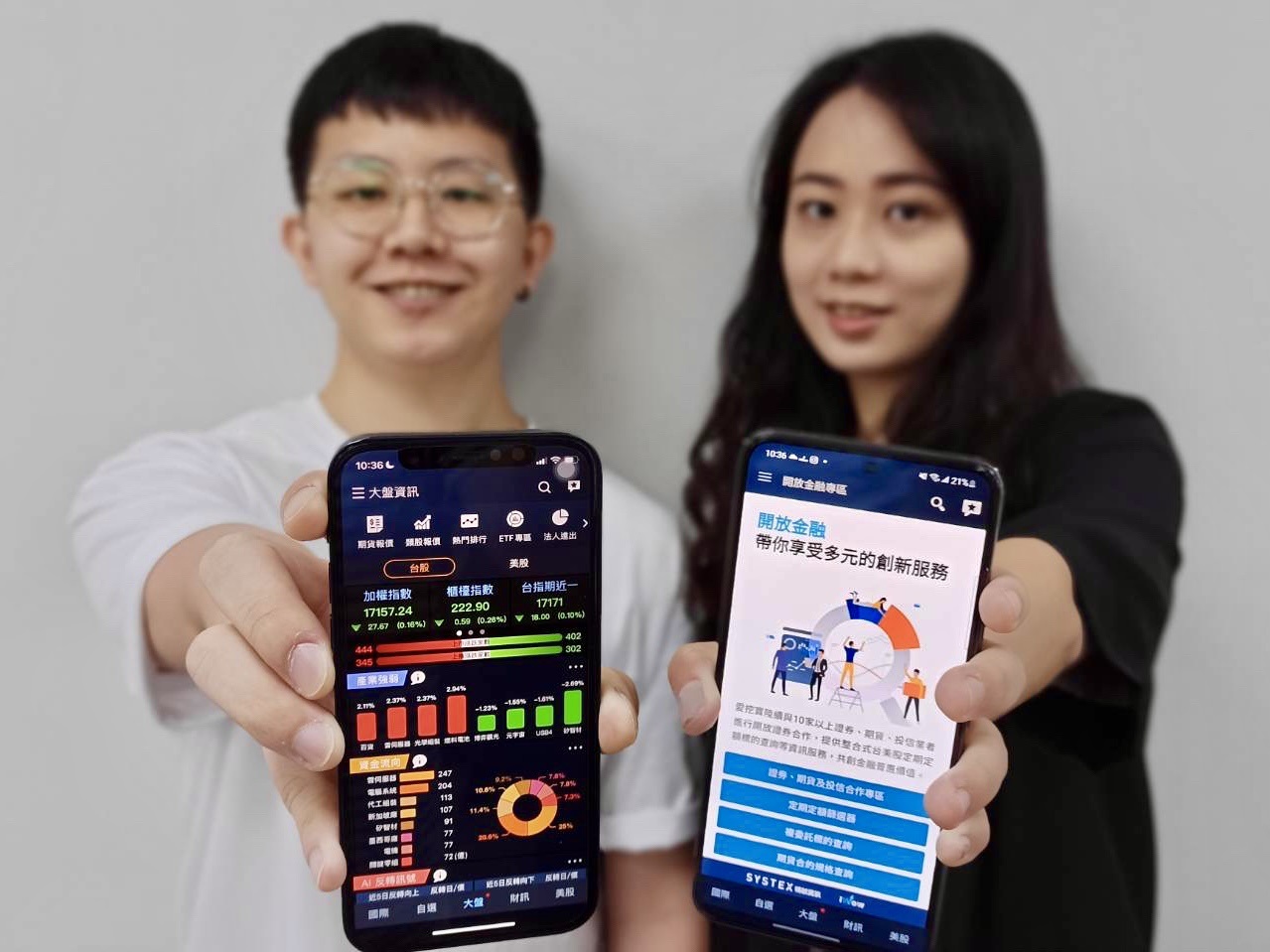 精誠資訊實踐開放證劵服務,於旗下免費即時台美股看盤app“愛挖寶”打造資訊共享平台。