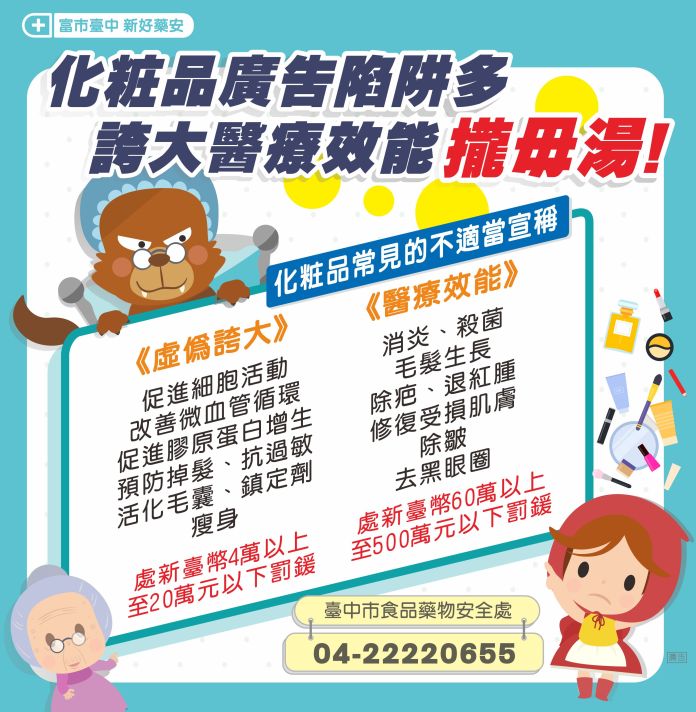 化粧品不實廣告 違規最高可罰500萬元 77 | 健康 記者爆料網