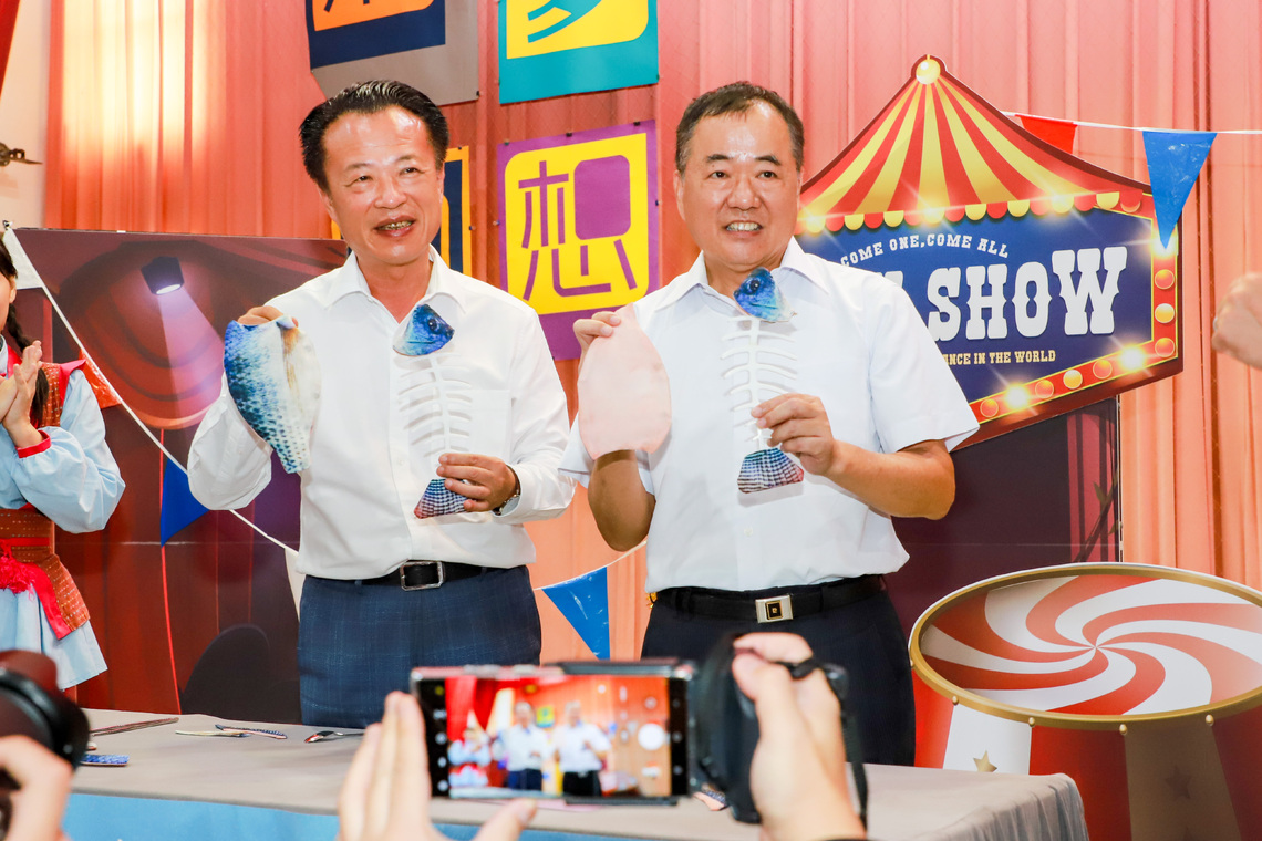 漁業署全國巡迴推廣食魚文化 在全國30所國小巡迴推廣 首站抵達嘉義縣民雄國小