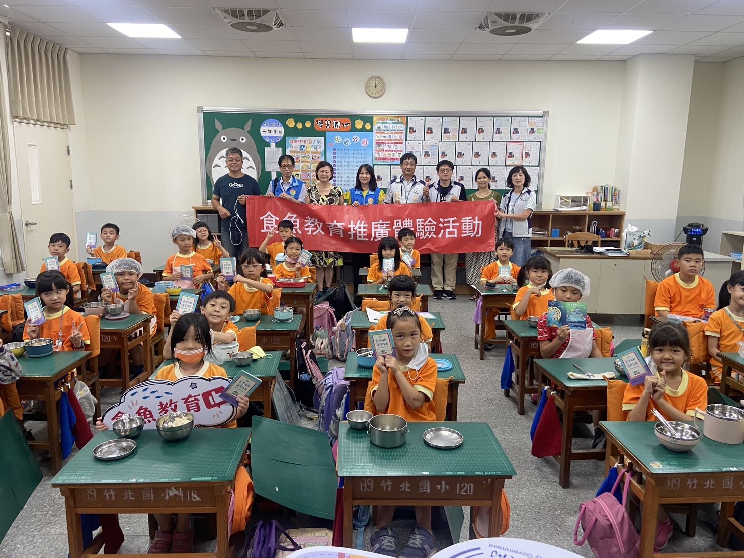 推廣在地烏魚排 竹縣13間學校入菜