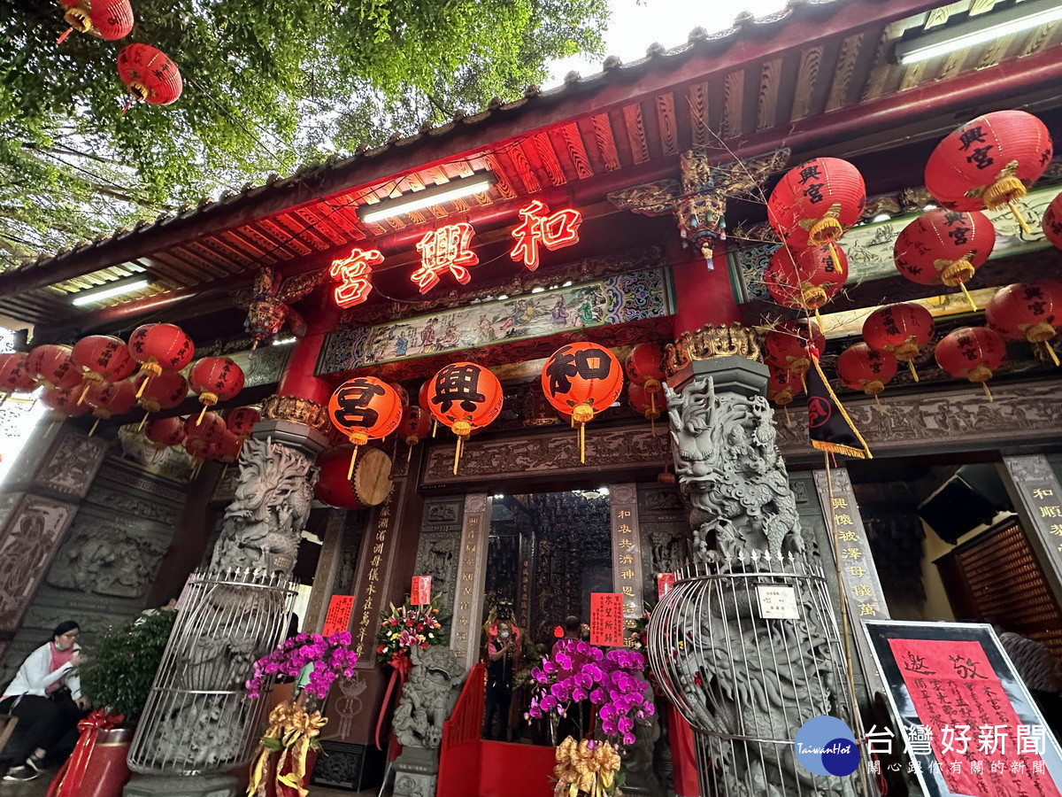和興宮是地方民眾信仰中心。(記者扶小萍攝)