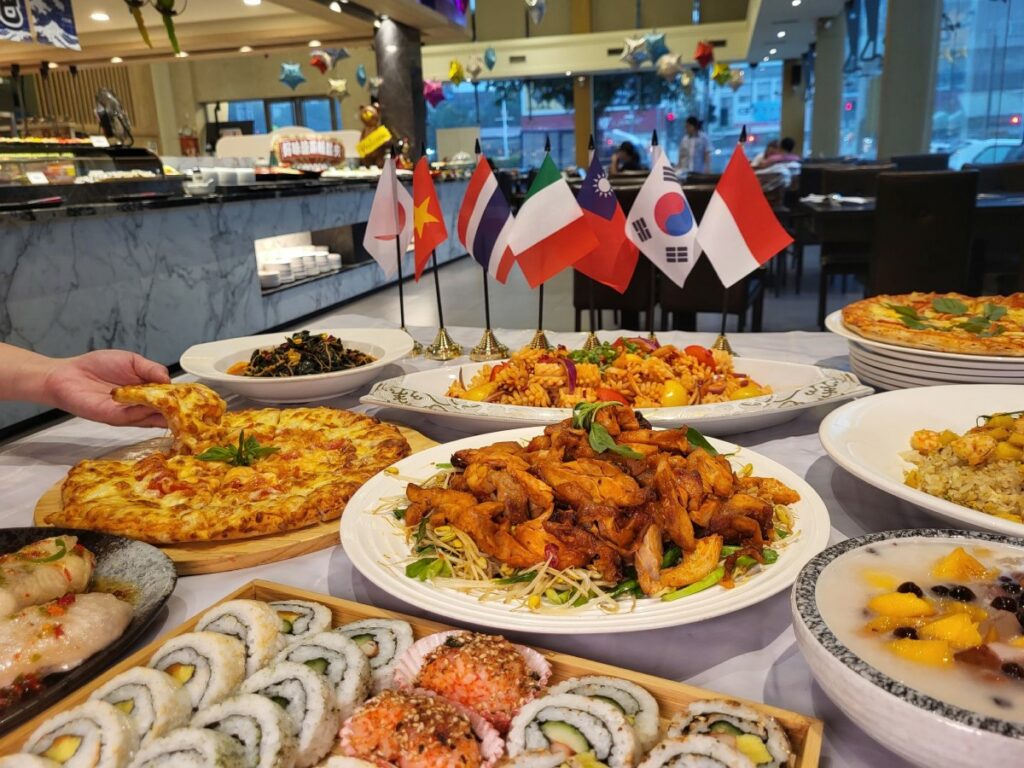 呼應國際觀光客旅遊台灣,特別推出【國際美食節】,一次滿足民眾味蕾。圖/千葉活鍋提供