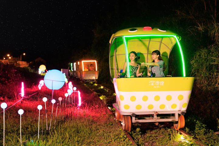 星願七夕星光軌道 深澳鐵道自行車邂逅夏日浪漫