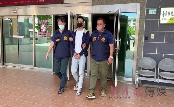 南警刑大幹員逮獲4條通緝犯「新市豪哥」