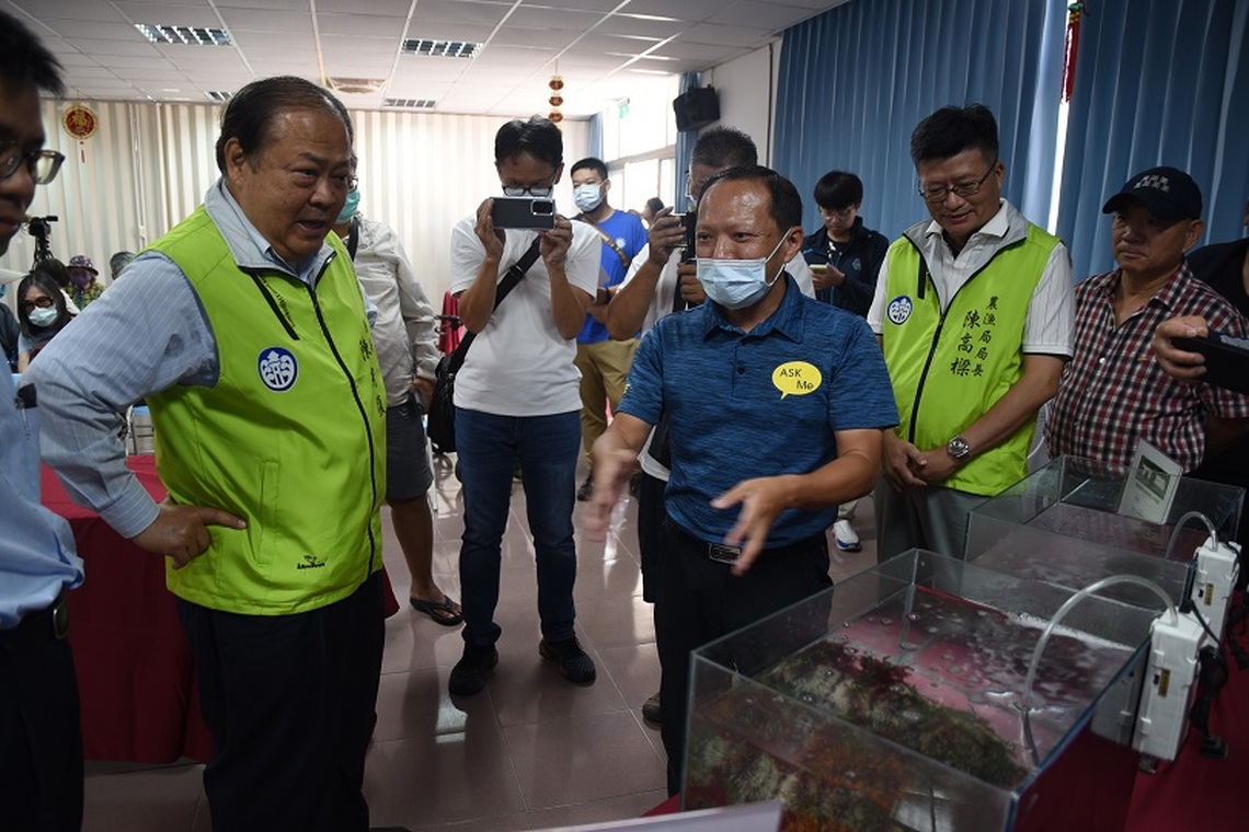 馬糞海膽海陸養殖成功 陳光復盼養殖取代捕撈