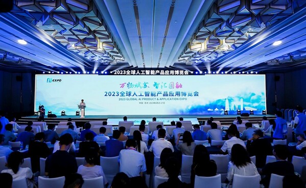 Photo shows that the 2023 Global AI Product and Application Expo kicked off on Sunday in Suzhou City, east China's Jiangsu Province. Photo shows that the 2023 Global AI Product and Application Expo kicked off on Sunday in Suzhou City, east China's Jiangsu Province.