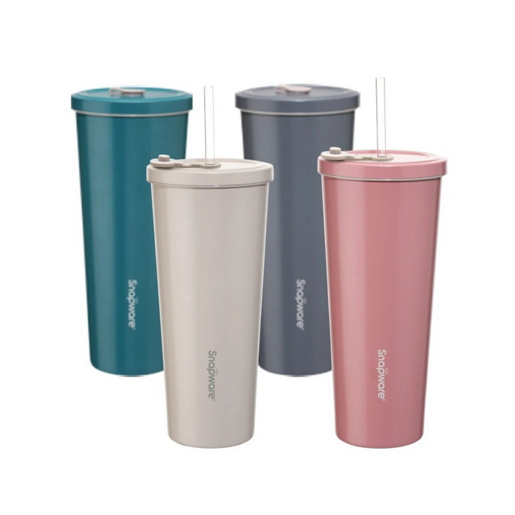 【康寧餐具】陶瓷不鏽鋼真空保溫吸管杯800ml,活動價1380元(2入)