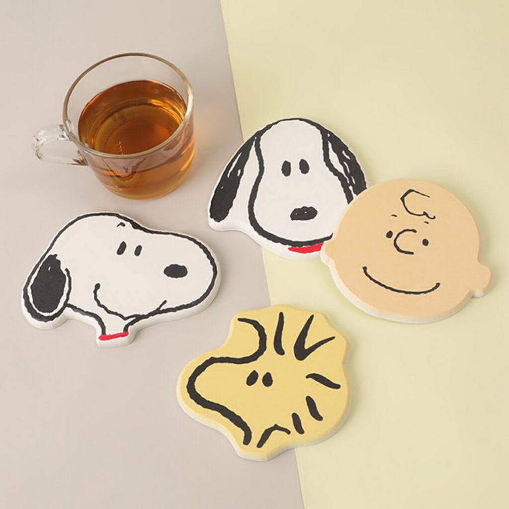 【SNOOPY史努比】Peanuts珪藻土杯墊,活動價220元