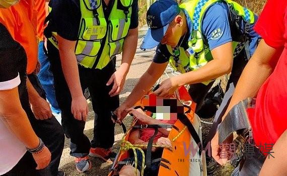 巡視檳榔園跌落懸崖 警動員救難人員搜尋送醫