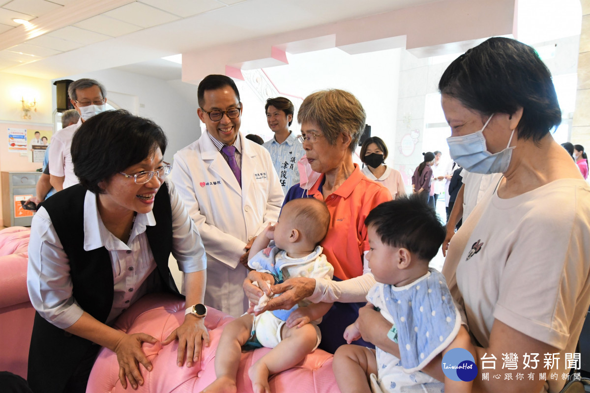 全國首發SMA篩檢補助，縣長王惠美關心婦女朋友婚後孕前健康檢查，早期發現、早期治療。圖／記者鄧富珍攝