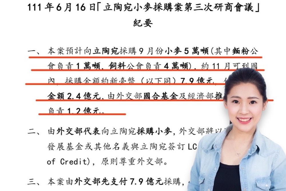 王鴻薇揭台資金、半導體技術奉上立陶宛 徐巧芯:差點簽不平等條約 300 王鴻薇揭台資金、半導體技術奉上立陶宛 徐巧芯:差點簽不平等條約 299