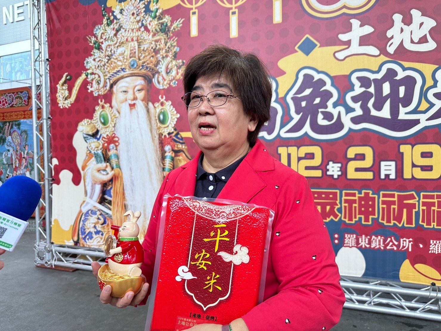宜蘭縣羅東鎮長吳秋齡。資料照片／林泊志攝