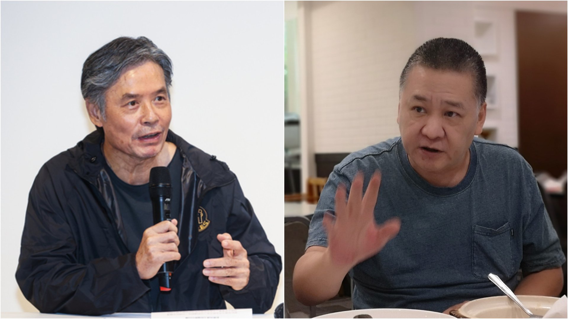 遭吳崑玉(右)指任駐美代表時經常與中國駐美大使崔天凱聯繫,金溥聰(左)揚言提告。右圖翻攝吳崑玉臉書、左圖中央社