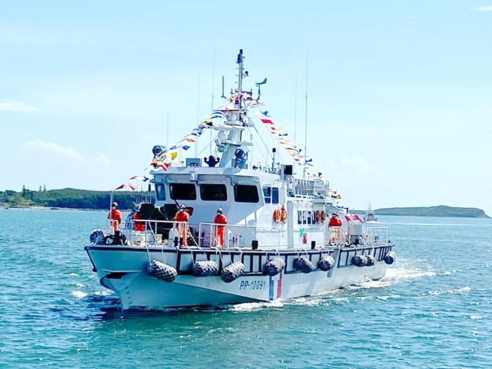 澎湖海巡隊再添新型100噸艇 強化海域執法能量